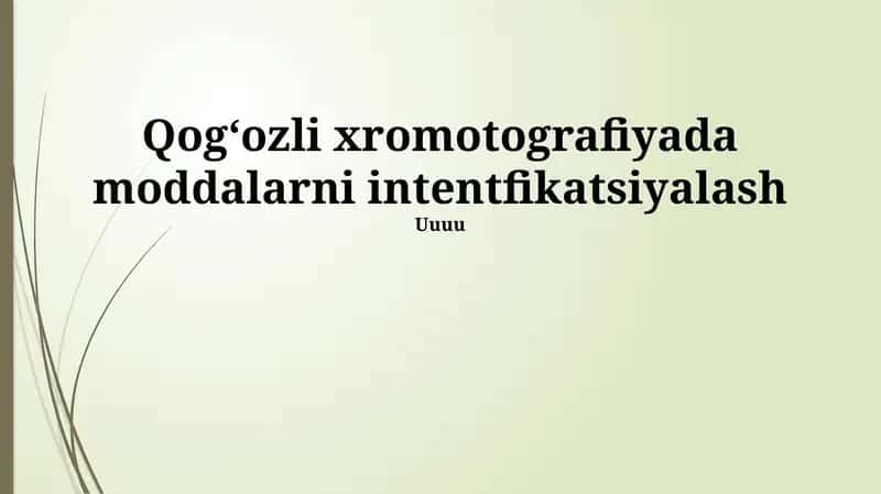 Spektrofotometriya