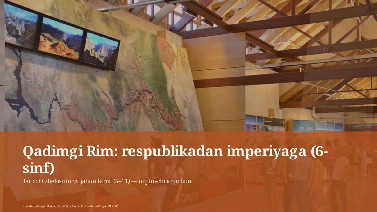 Qadimgi Rim: respublikadan imperiyaga (6-sinf)