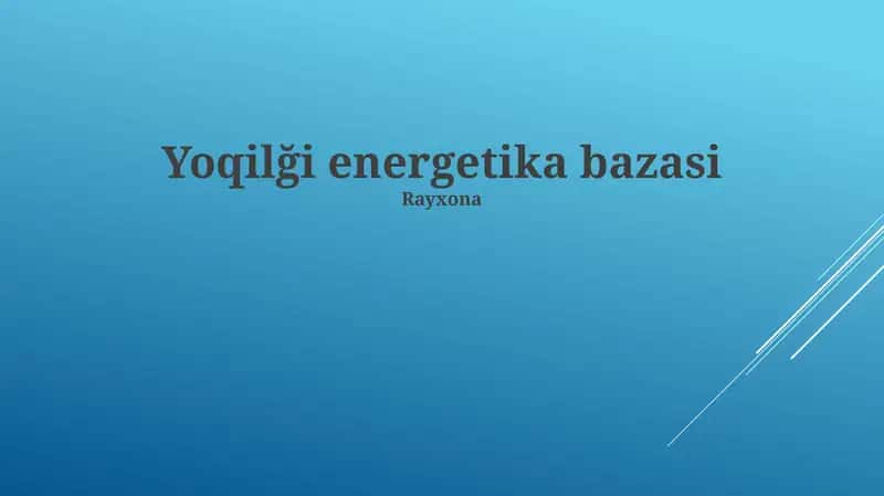 Yoqilği energetika bazasi