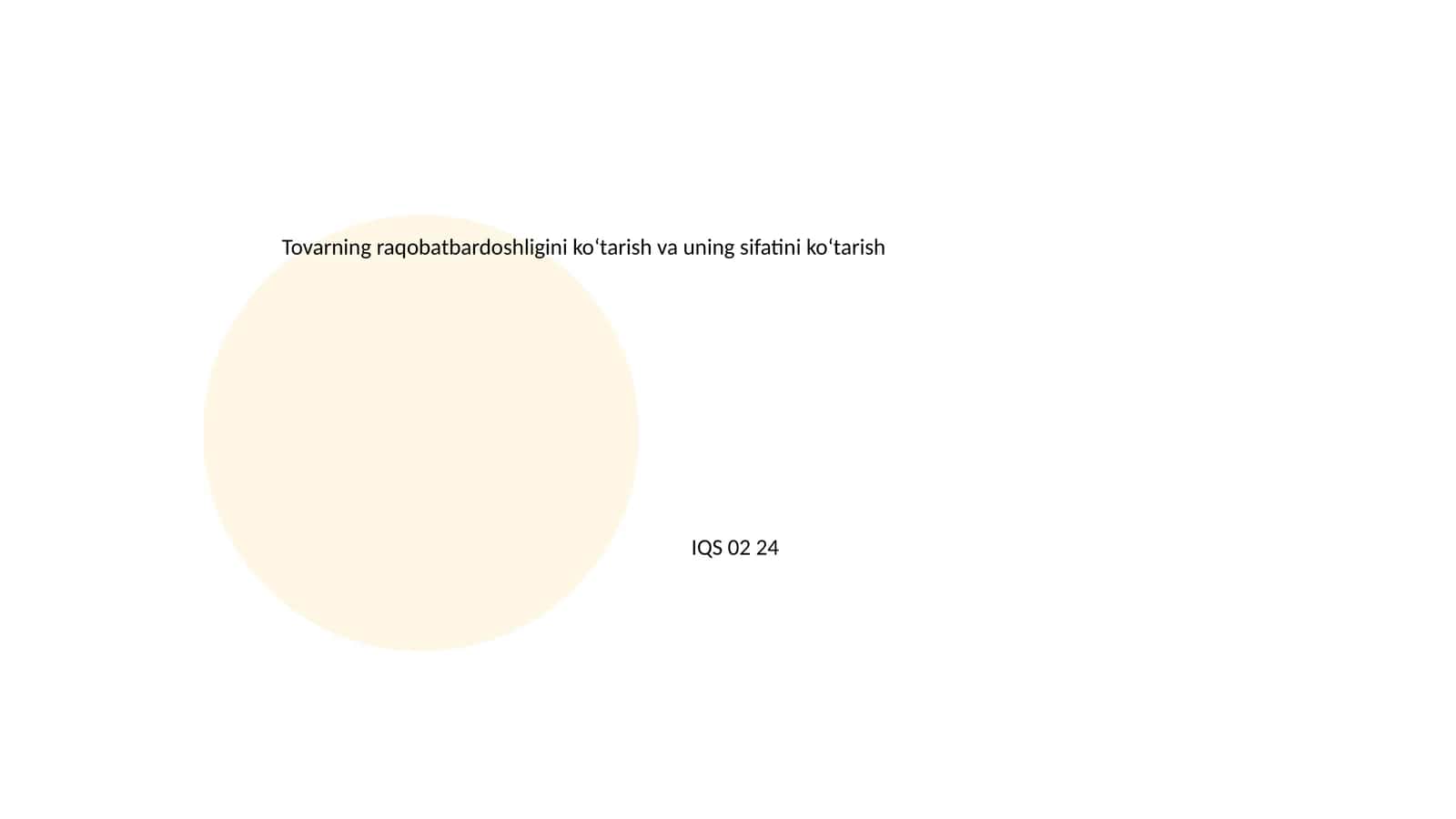 Mahsulot sifatini boshqarish tizimlari