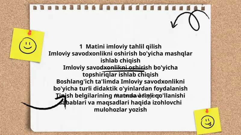 Matini imloviy tahlil qilish