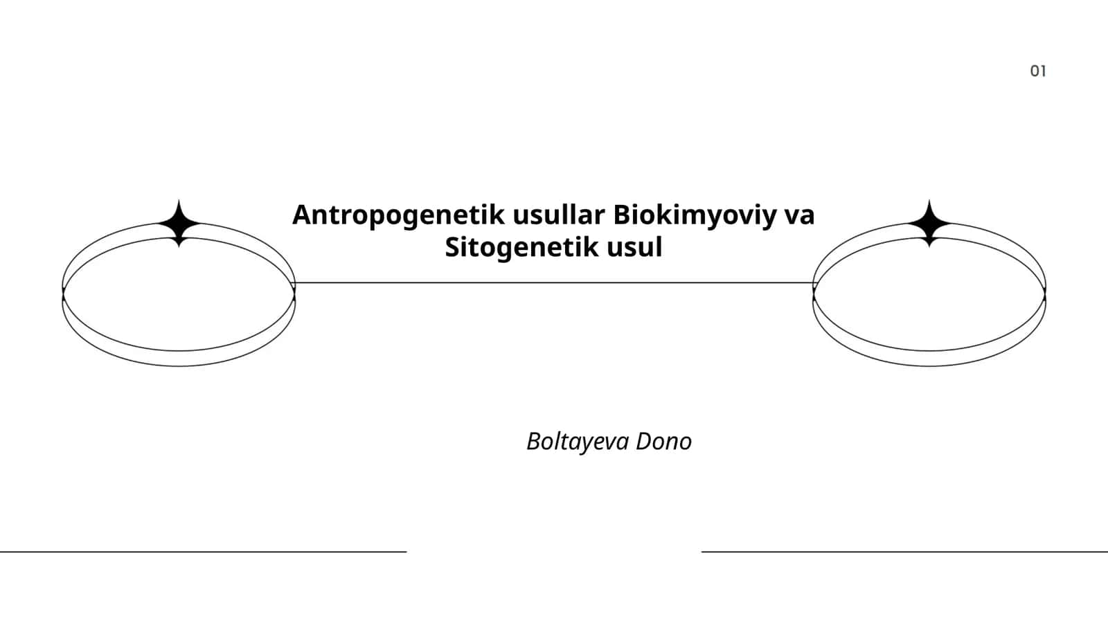 Antropogenetik usullar Biokimyoviy va Sitogenetik usul