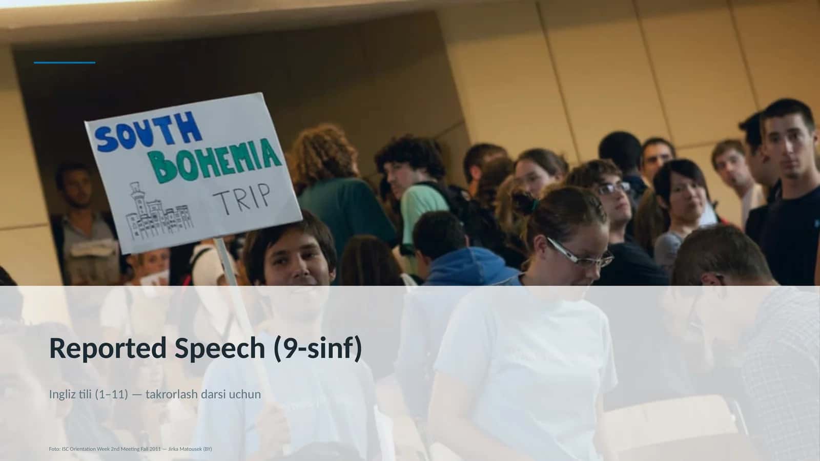 Reported Speech (9-sinf)