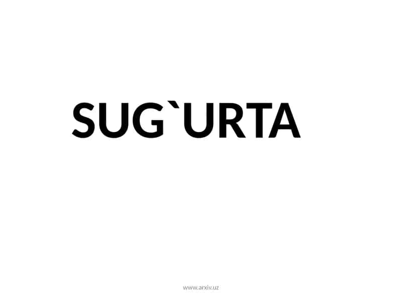 Sug`urta