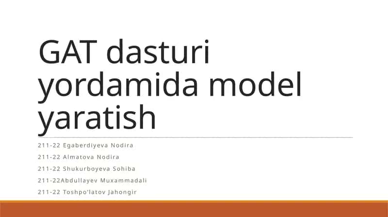 Geografiya axborot tizimlari (GAT) dasturi