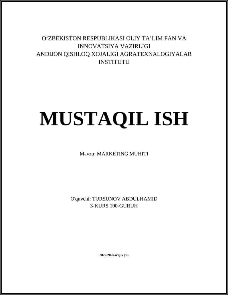 MARKETING MUHITI