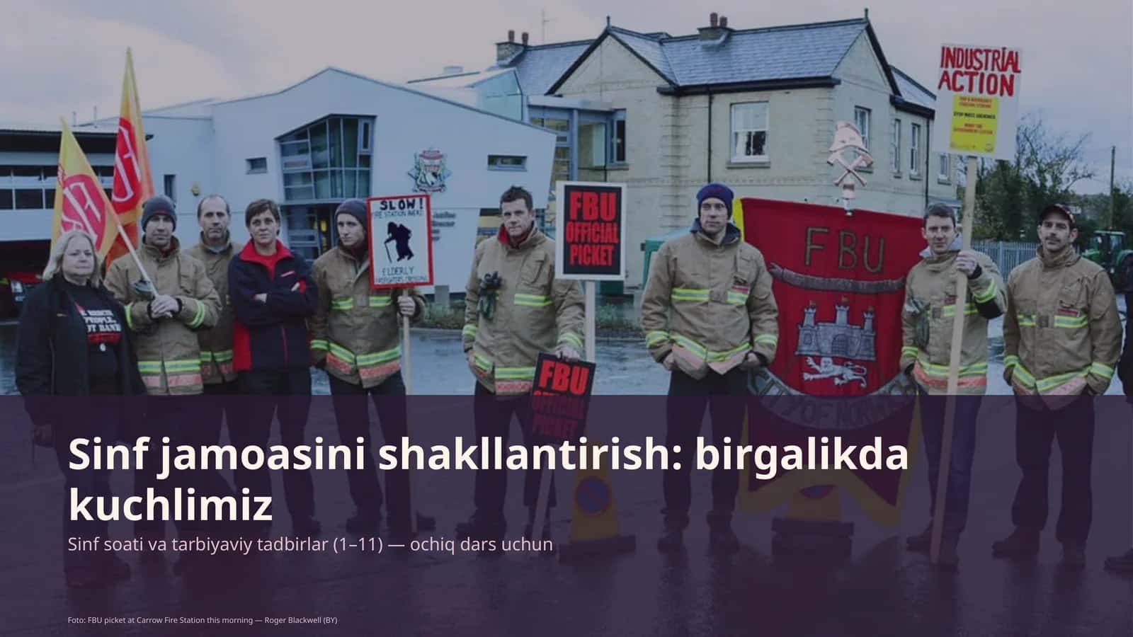 Sinf jamoasini shakllantirish: birgalikda kuchlimiz