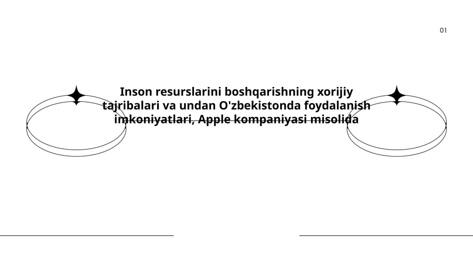 Apple kompaniyasining inson resurslarini boshqarish tajribasi
