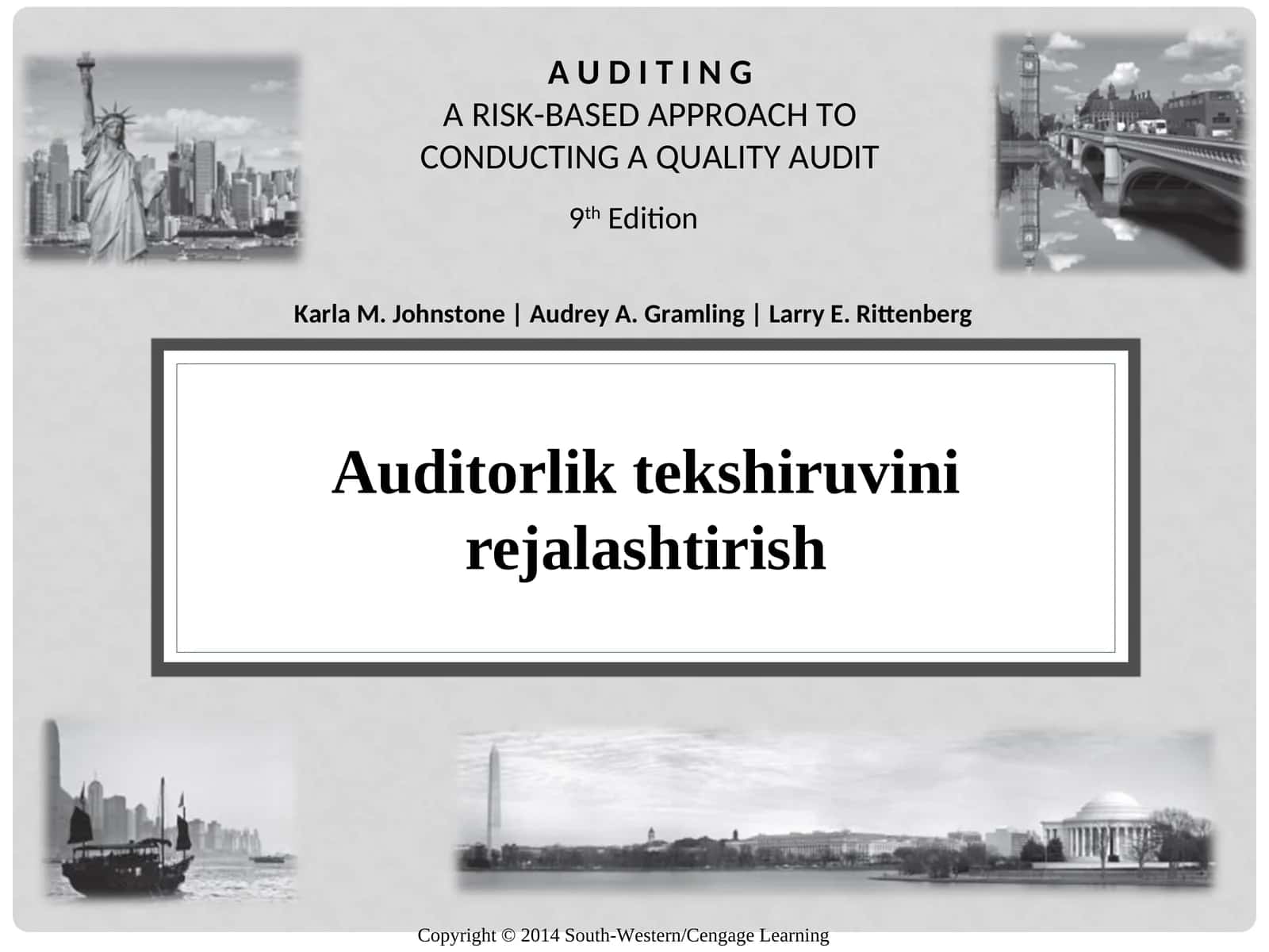 Auditorlik tekshiruvini rejalashtirish