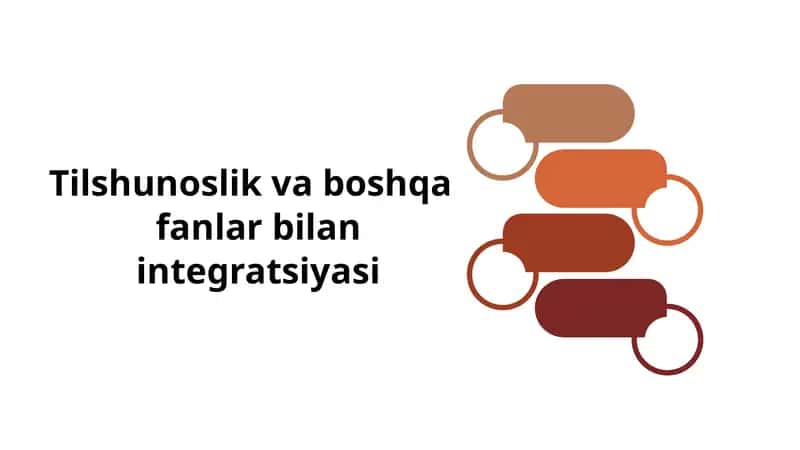 Tilshunoslik va boshqa fanlar bilan integratsiyasi