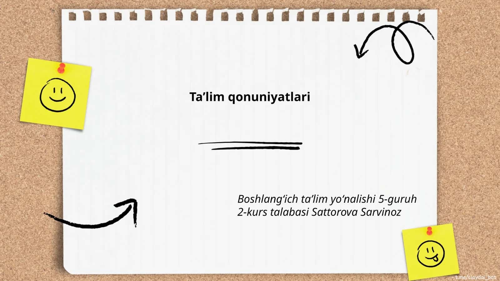 Taʼlim qonuniyatlari