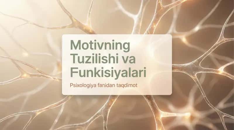 Motivning tuzilishi va funksiyalari