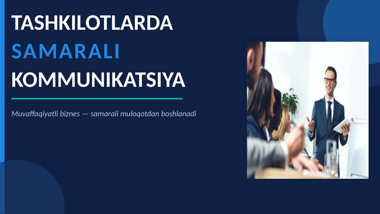 Kommunikatsiya Nima?