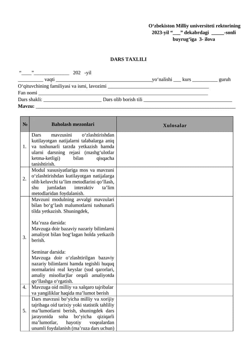 DARS TAXLILI