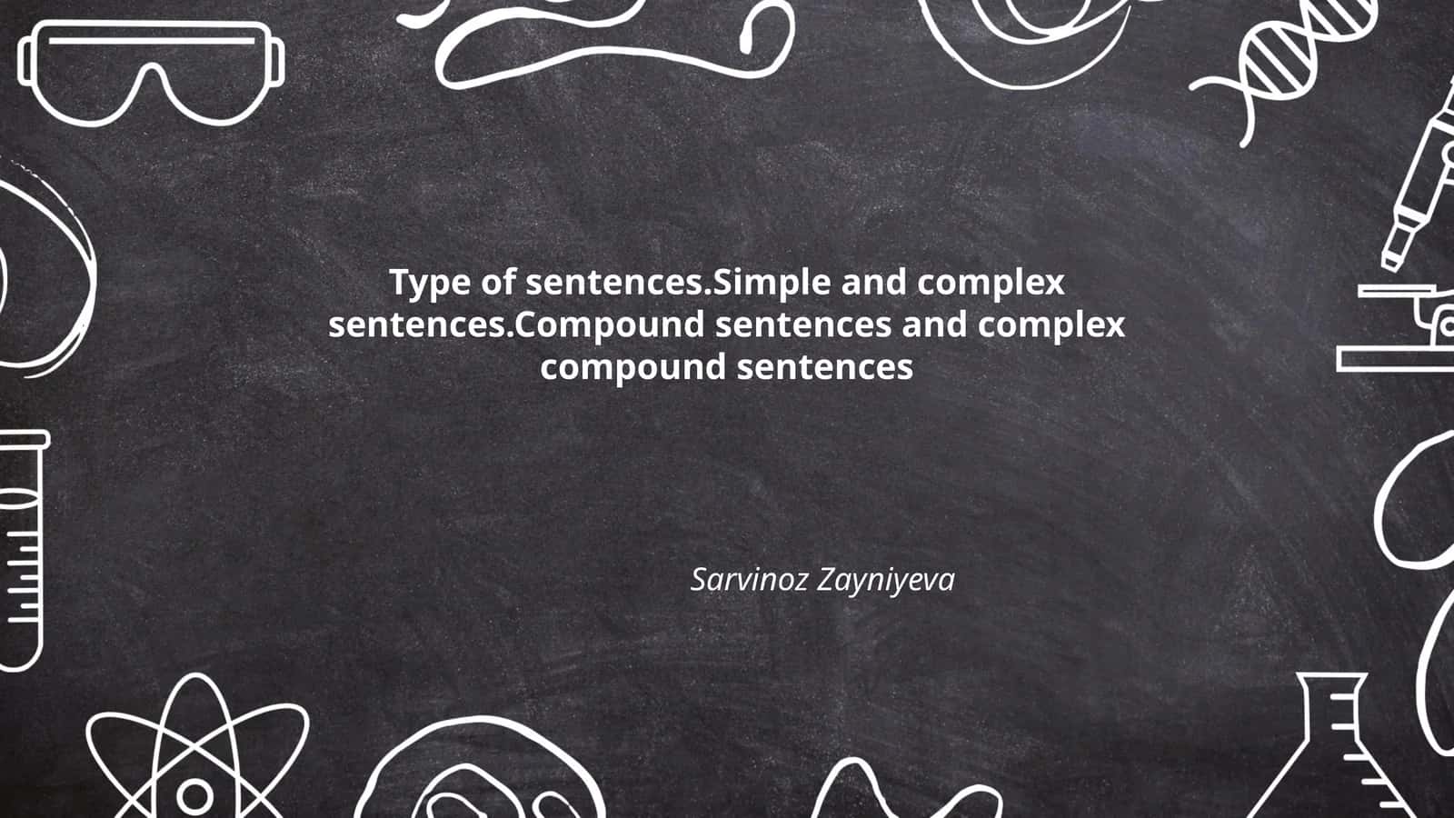 Declarative Sentences