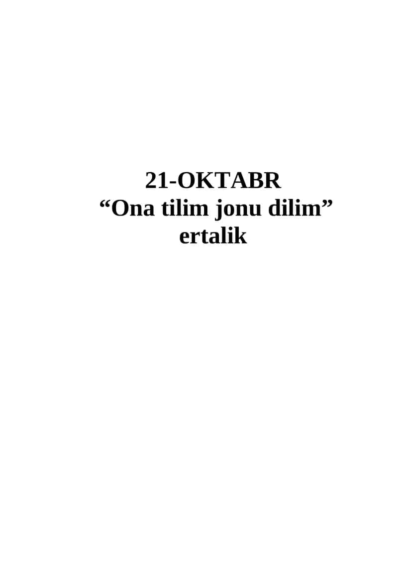 21-oktyabr bayram senariysi