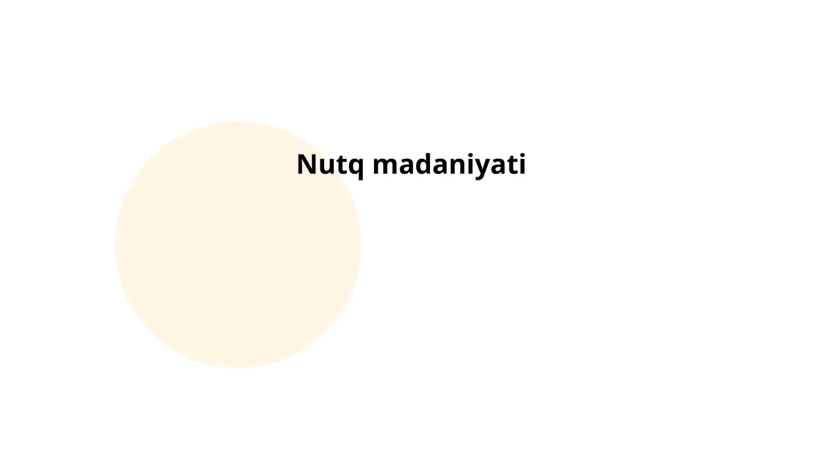 Nutq madaniyati