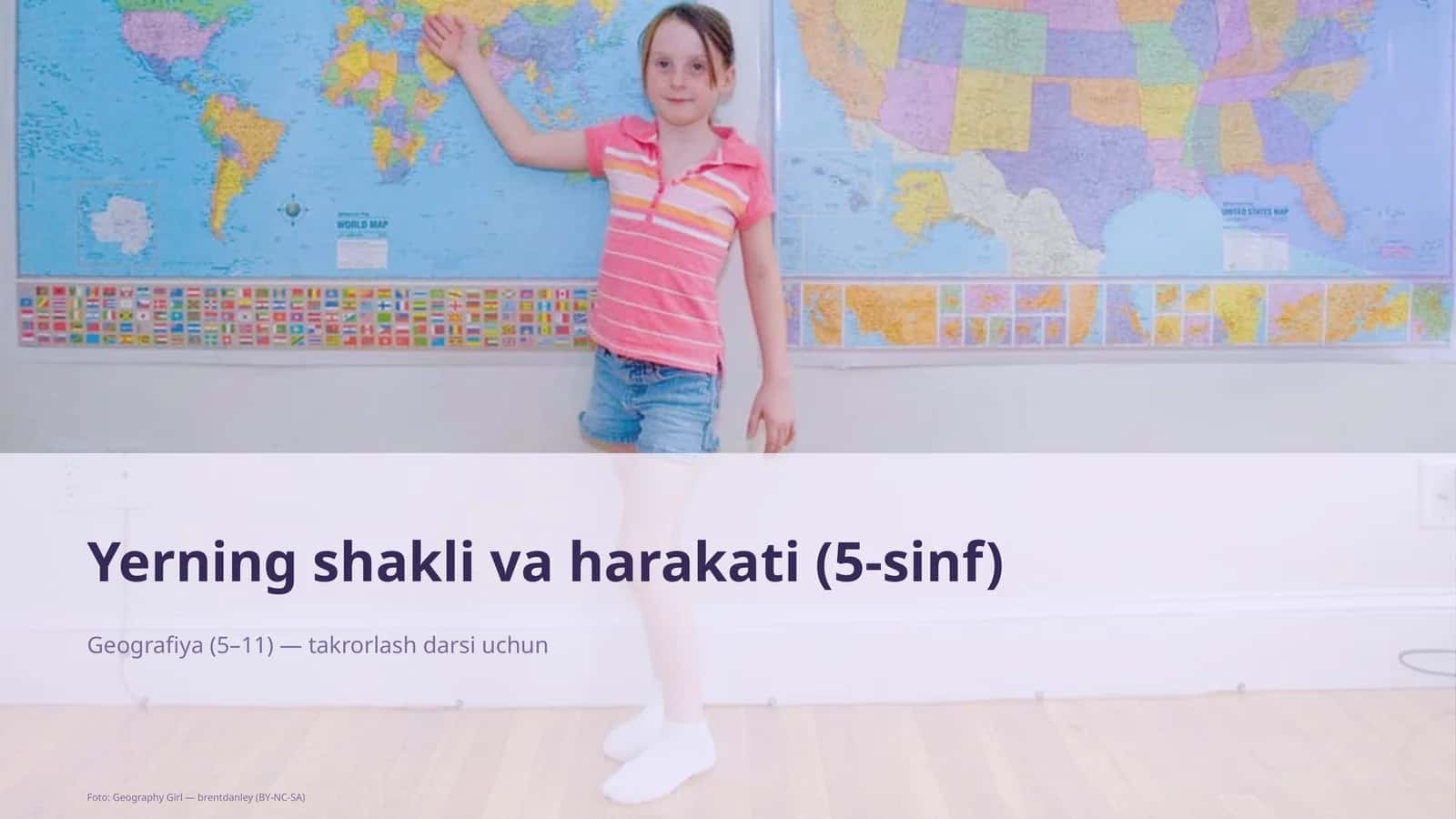 Yerning shakli va harakati (5-sinf)