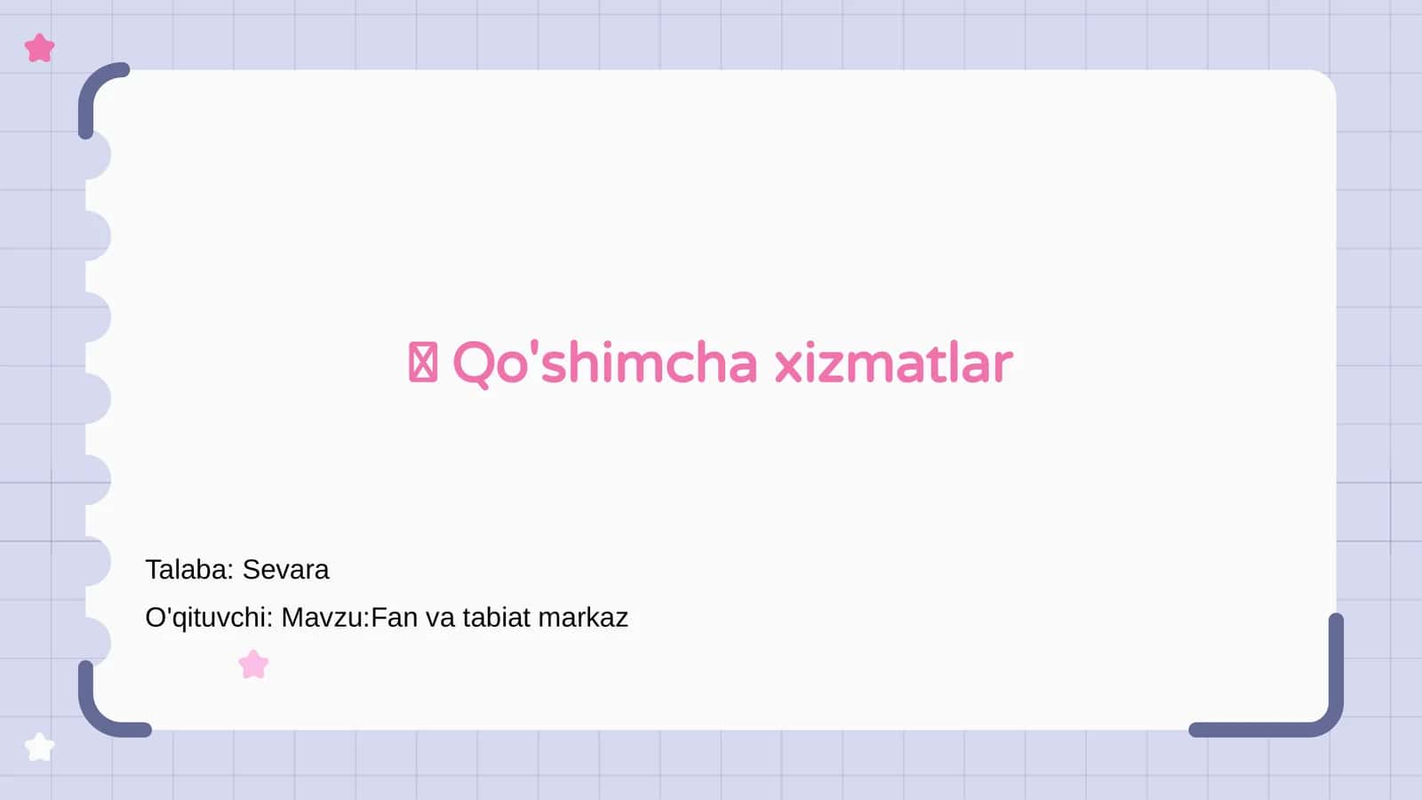 Fan va tabiat markaz