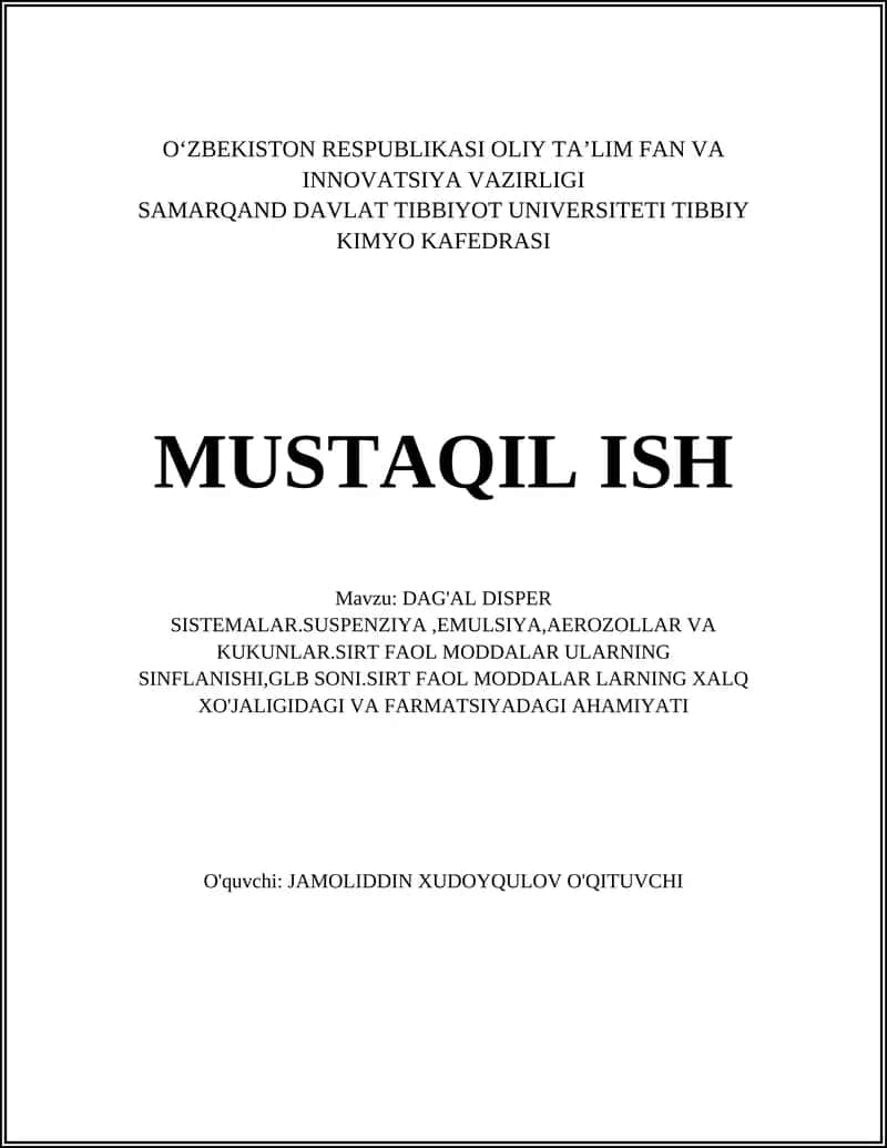 DAG'AL DISPER SISTEMALAR