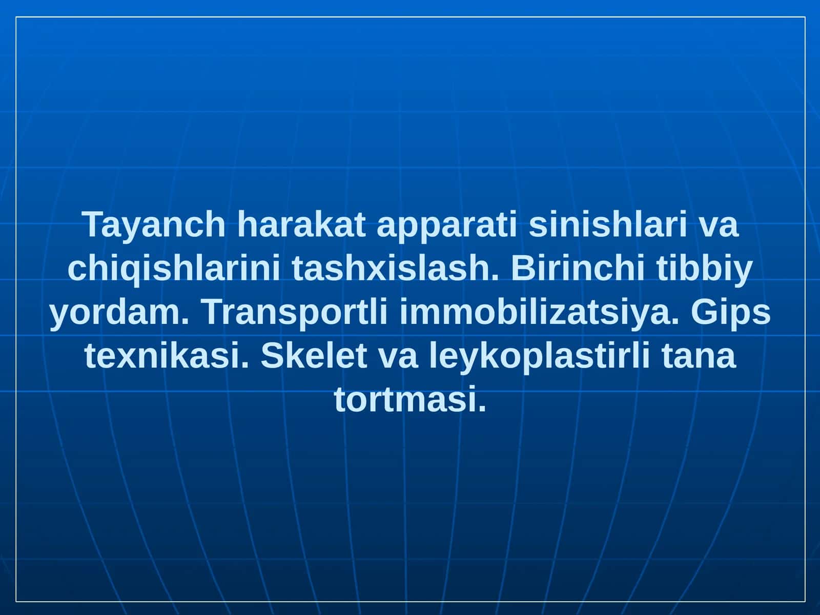 Tayanch harakat apparati
