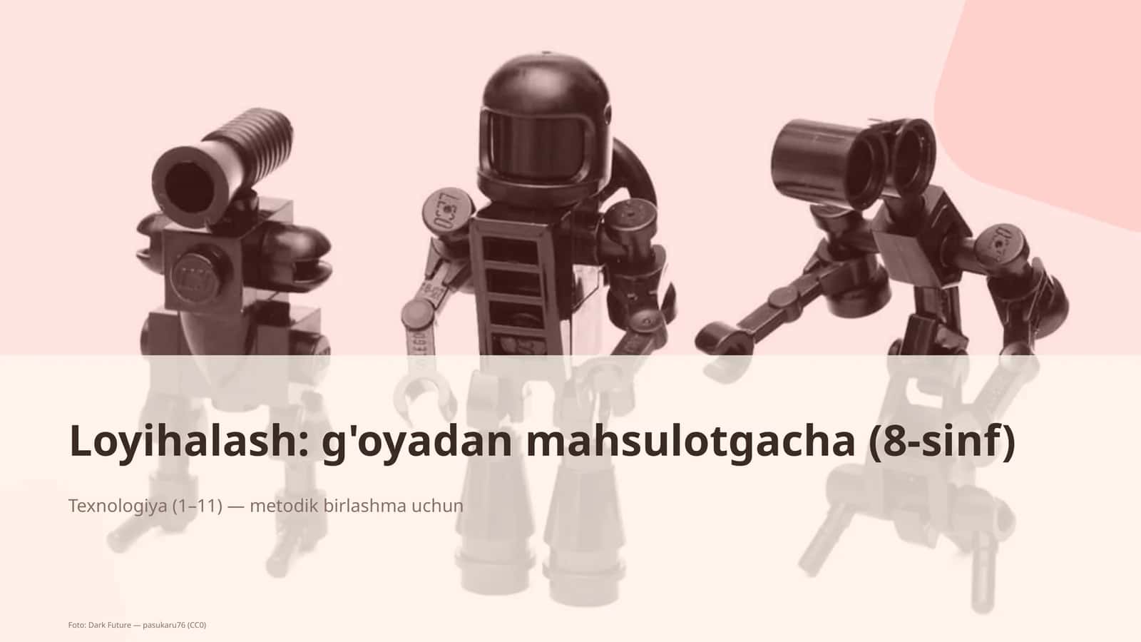 G'oyadan mahsulotgacha (8-sinf)