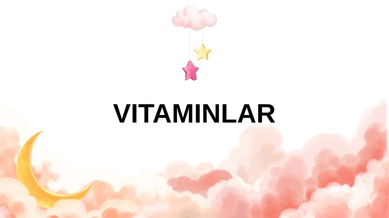 VITAMINLAR