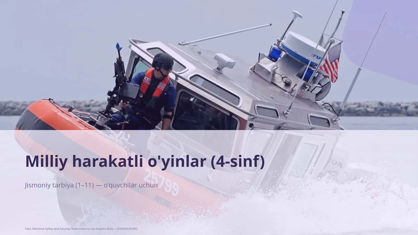 Milliy harakatli o'yinlar (4-sinf)
