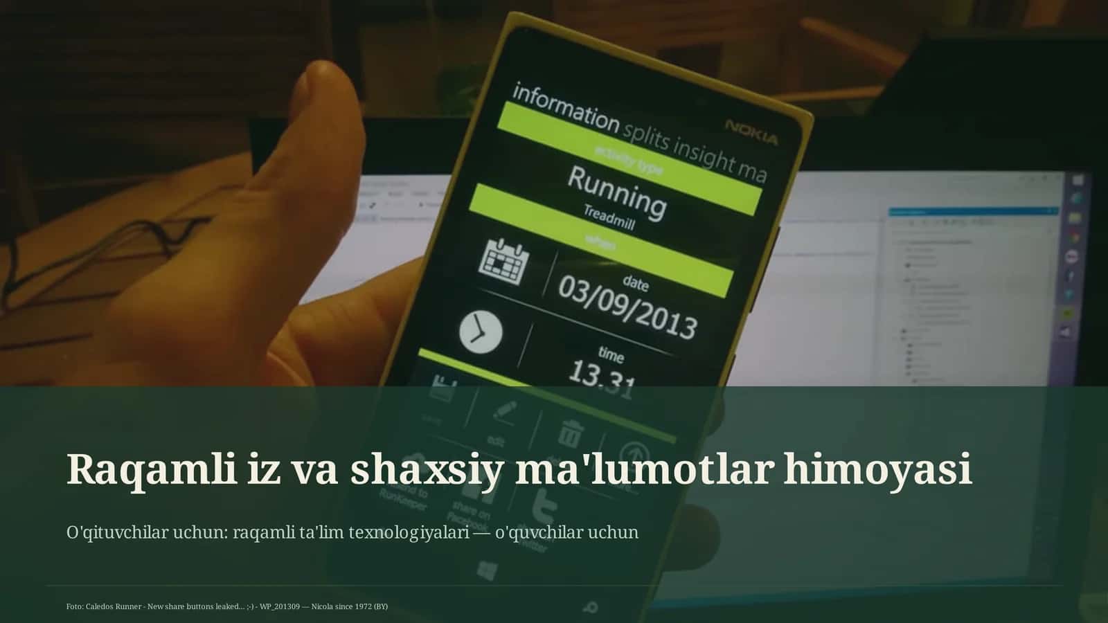 Raqamli iz va shaxsiy ma'lumotlar himoyasi