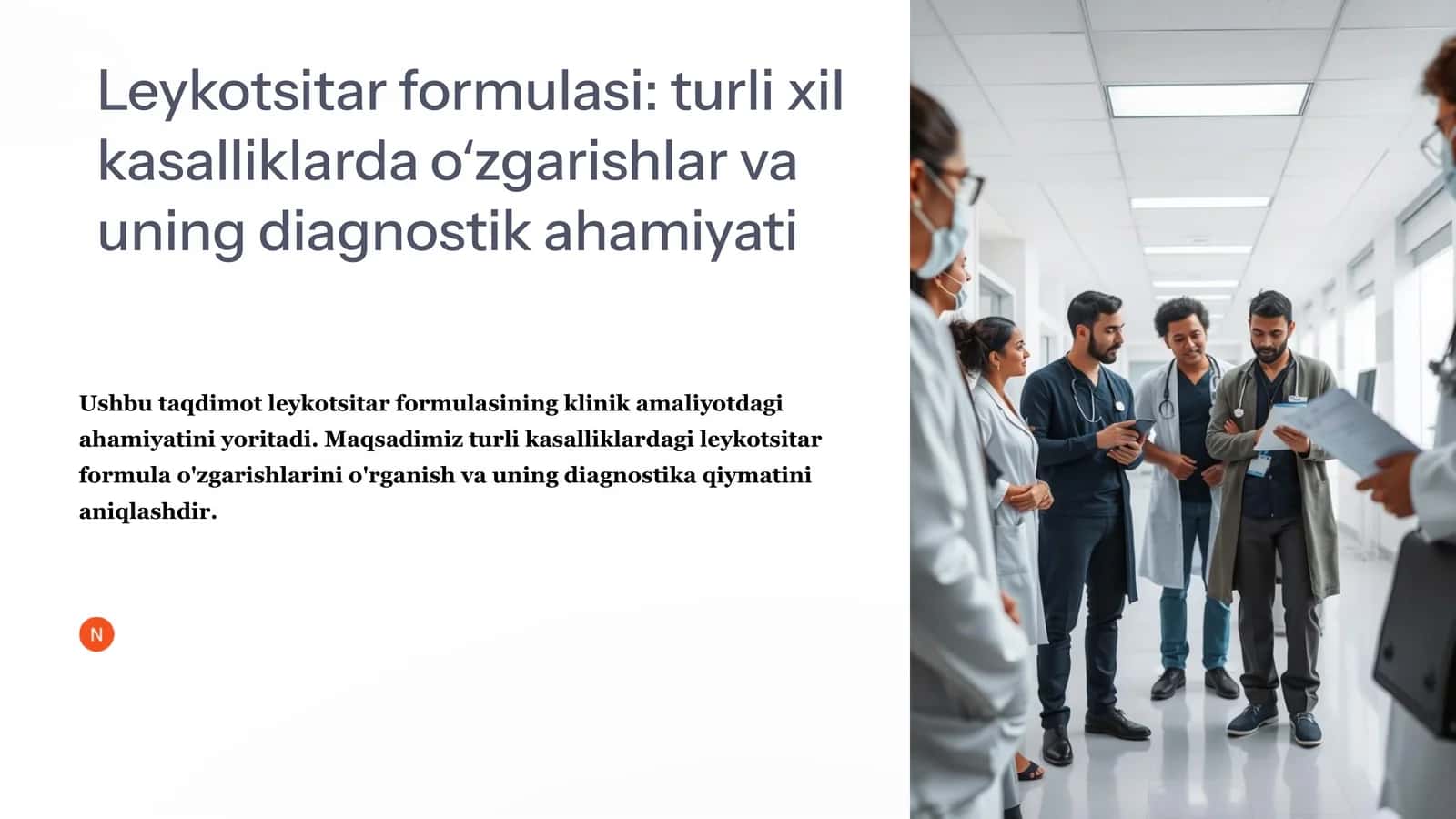 Leykotsitar formulasi: turli xil kasalliklarda oʻzgarishlar va uning diagnostik ahamiyati