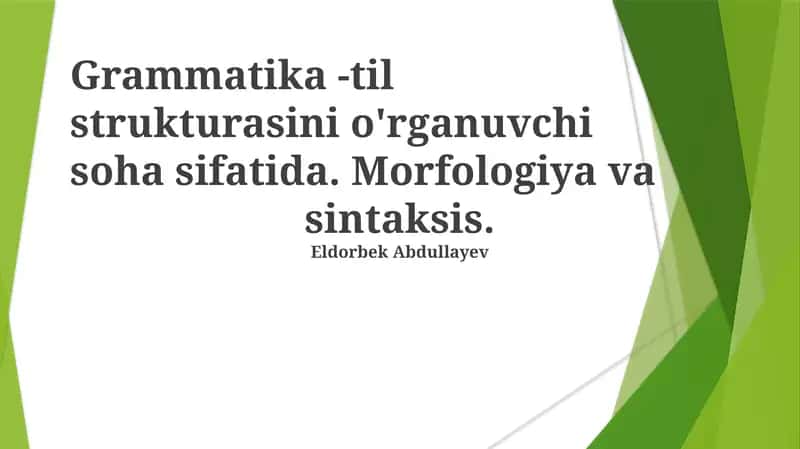 Grammatika -til