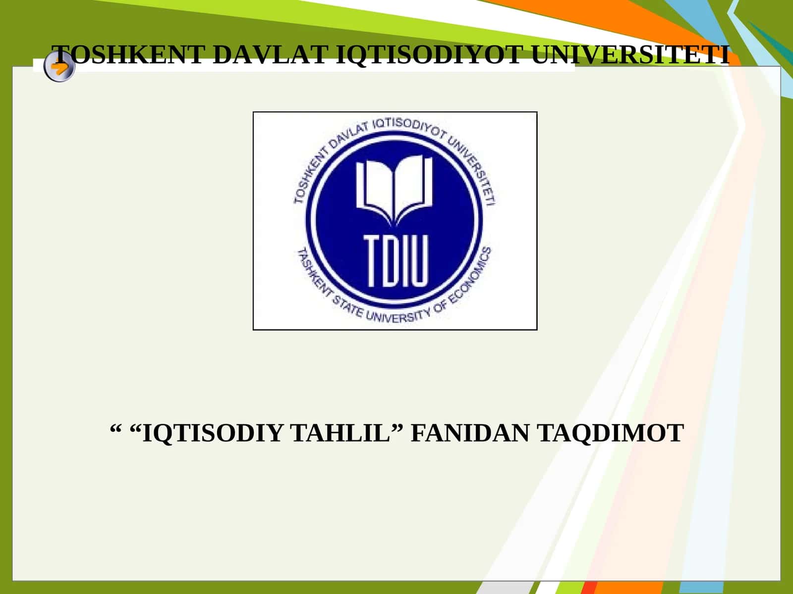 Kreditga layoqatlilik tahlili PPT | Bank va moliyaviy tahlil prezentatsiya