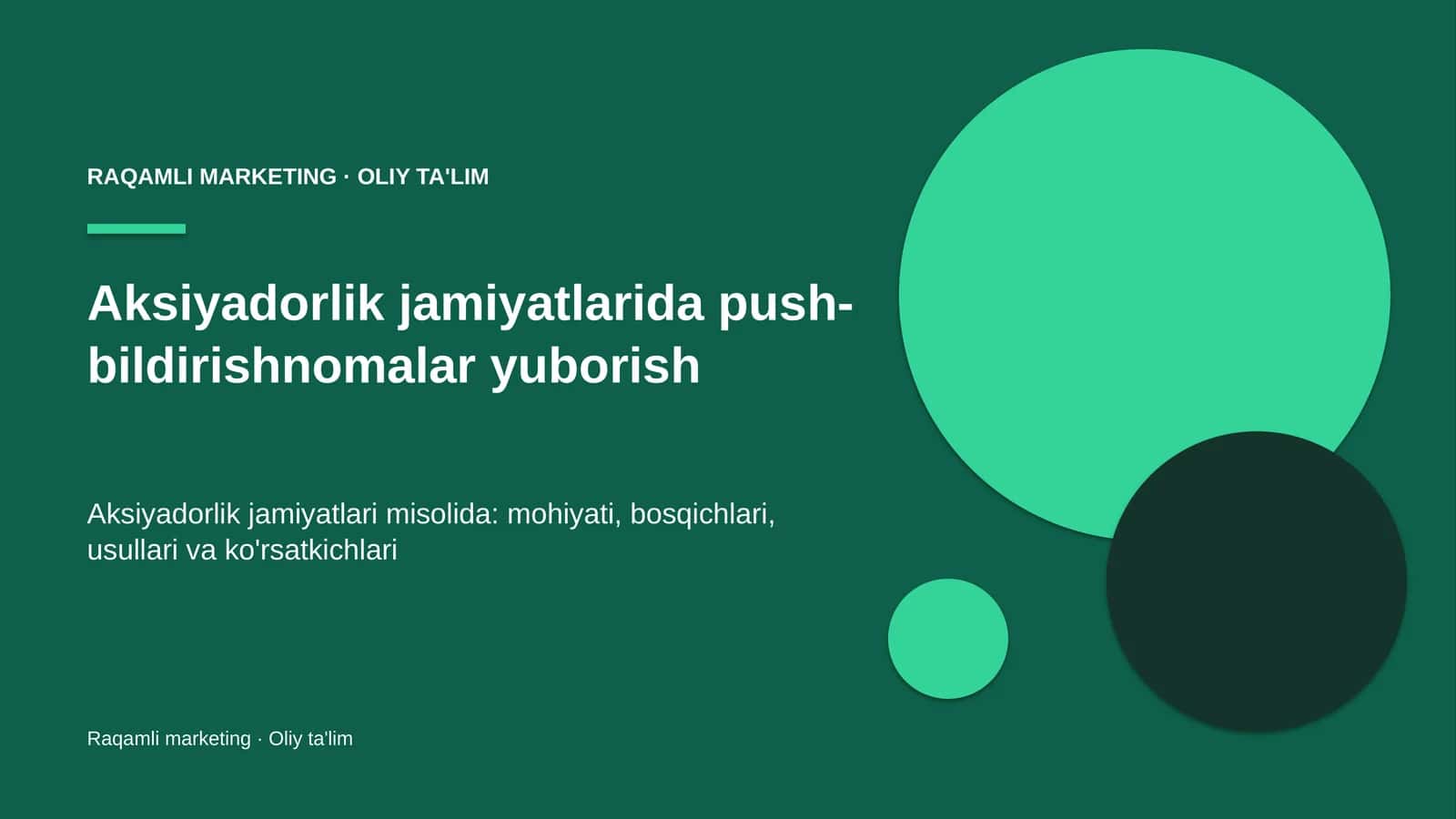 aksiyadorlik jamiyatlarida push bildirishnomalar yuborish 1858
