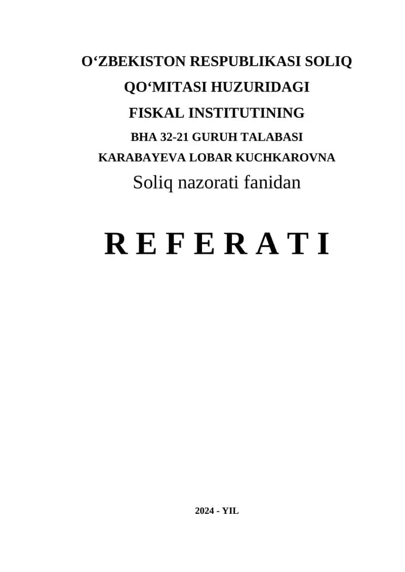 Onlayn va virtual kassalar huquqiy asoslari