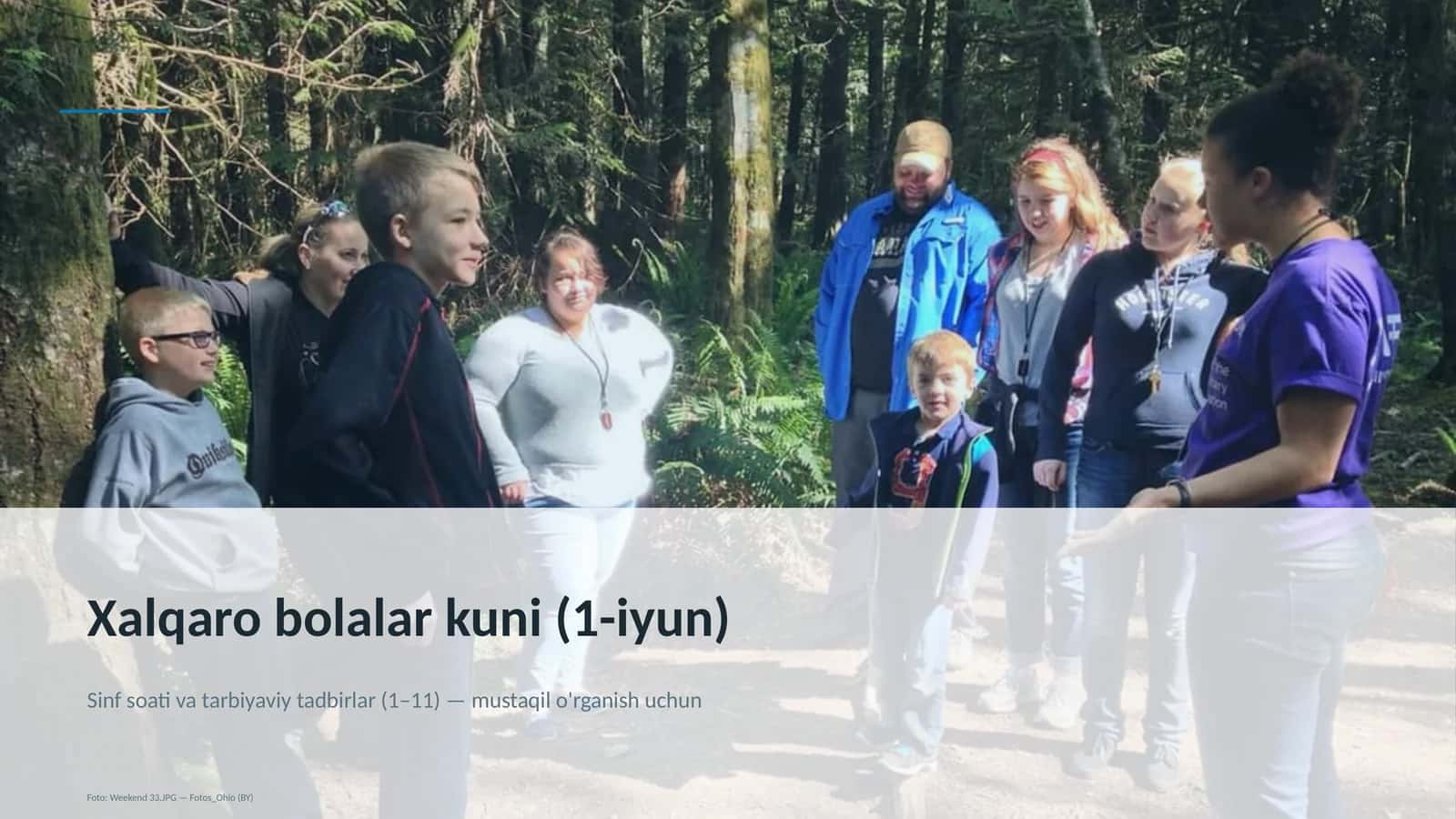 Xalqaro bolalar kuni (1-iyun)