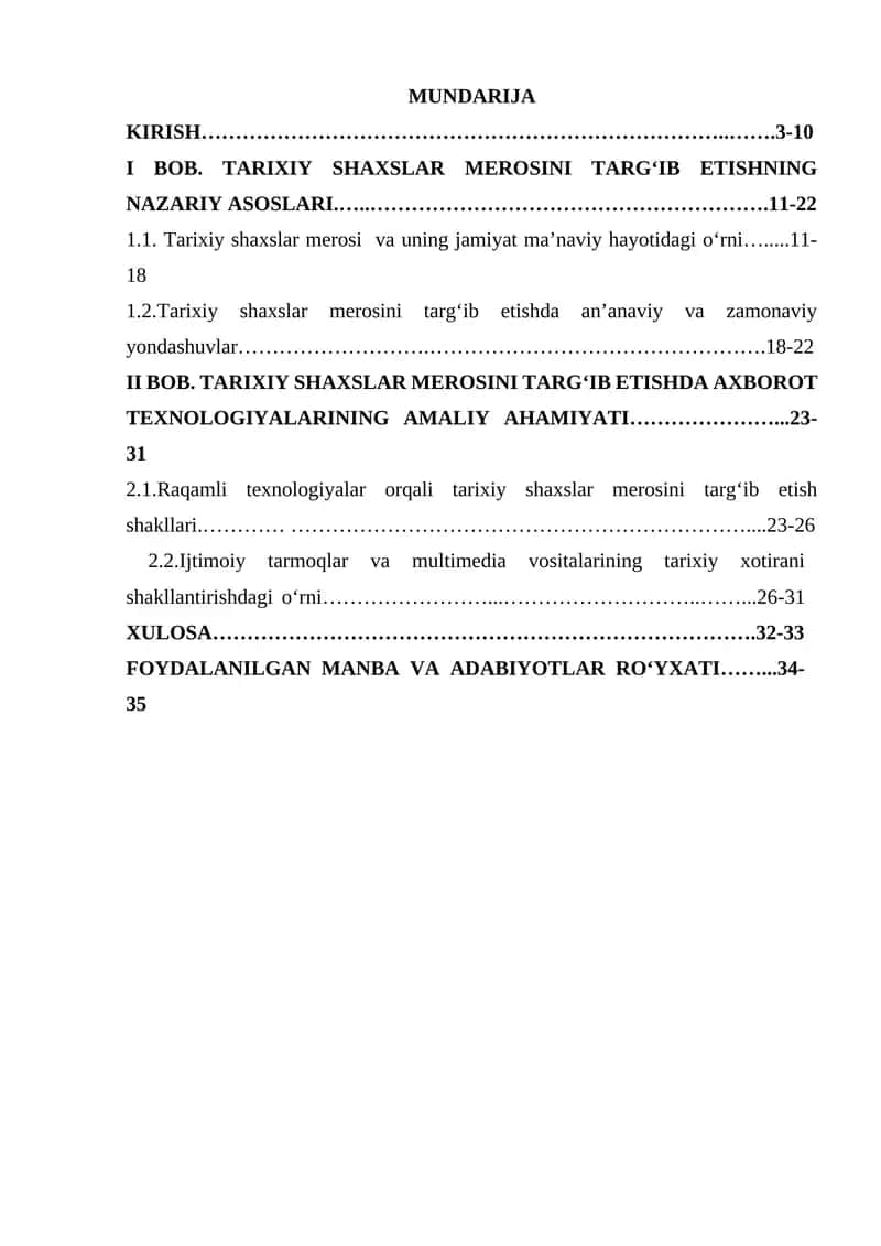 Tarixiy shaxslarning merosini targ'ib  etishda axborot  texnalogiyalarining o‘rni 1
