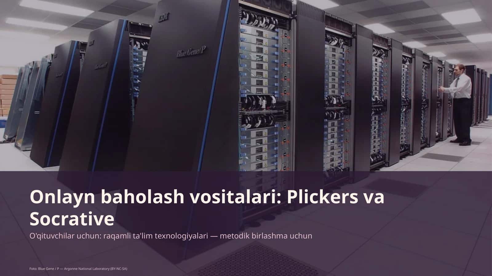 Onlayn baholash vositalari: Plickers va Socrative