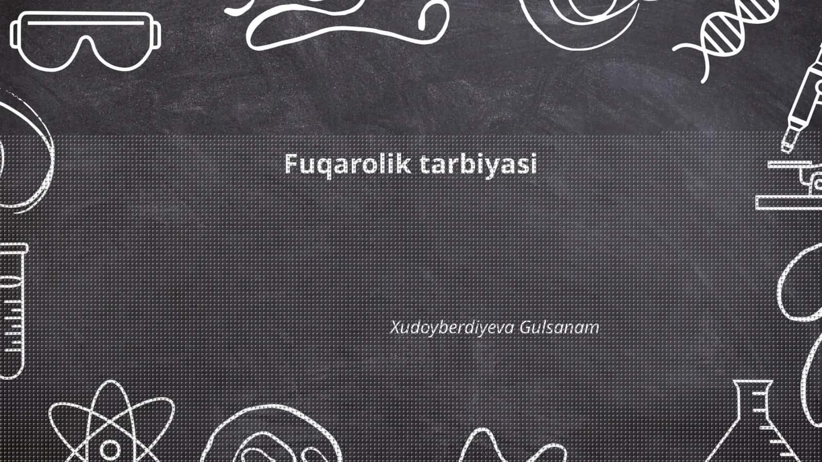 Fuqarolik tarbiyasi