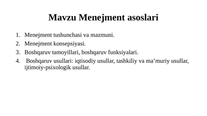 Menejmentasoslari
