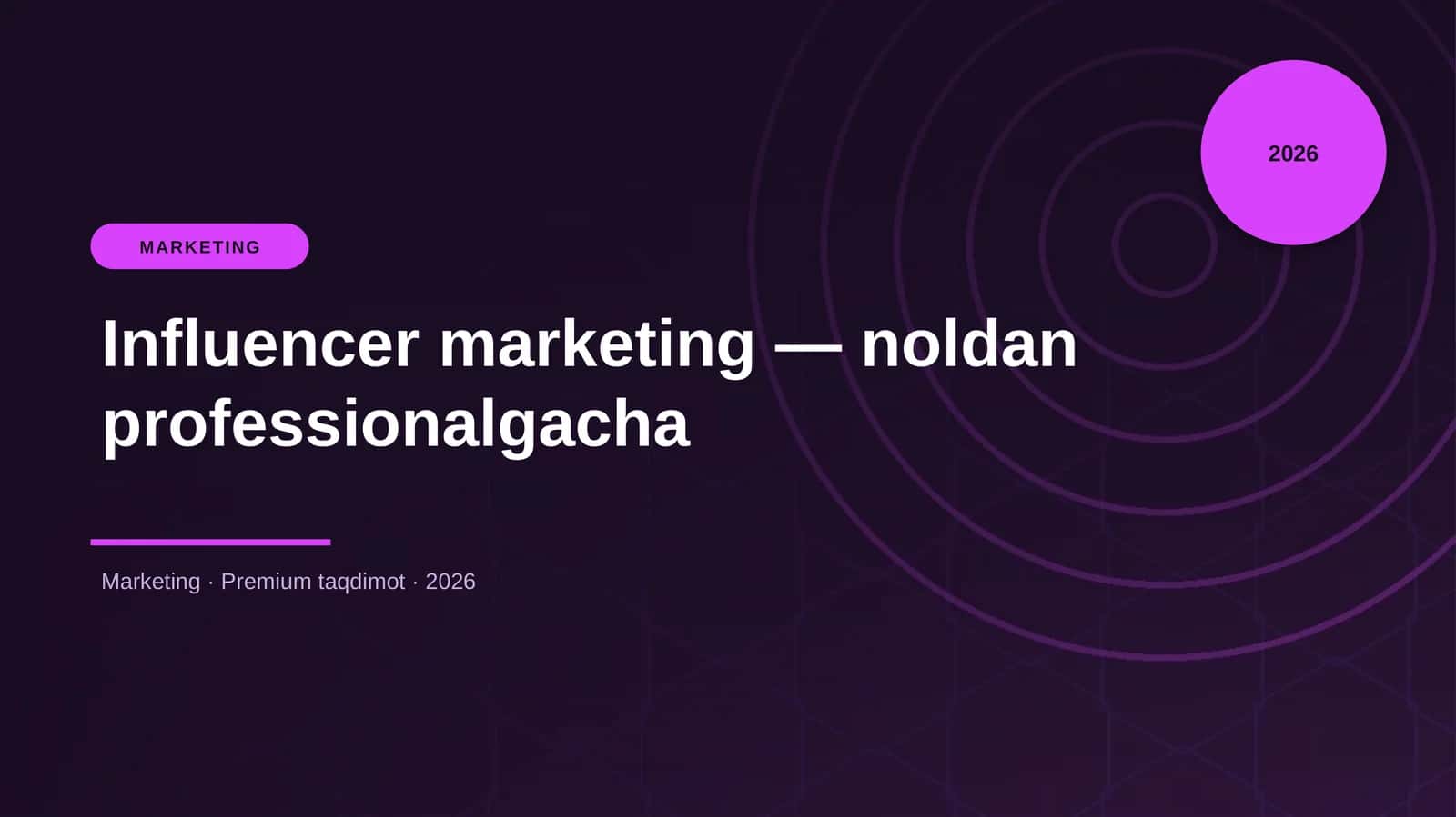 Influencer marketing — noldan professionalgacha