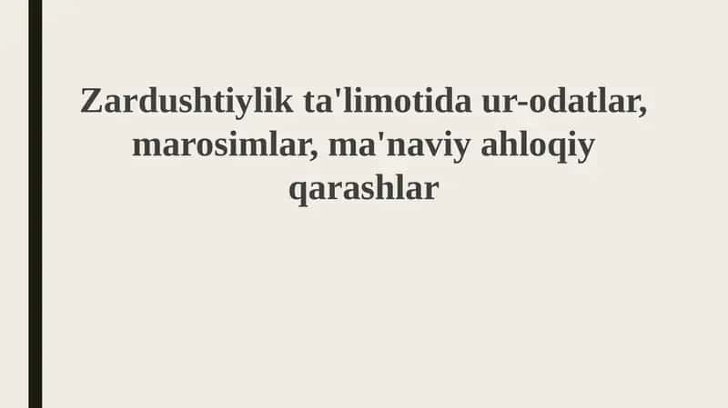 Zardushtiylik