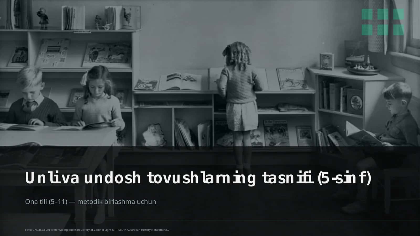Unli va undosh tovushlarning tasnifi (5-sinf)