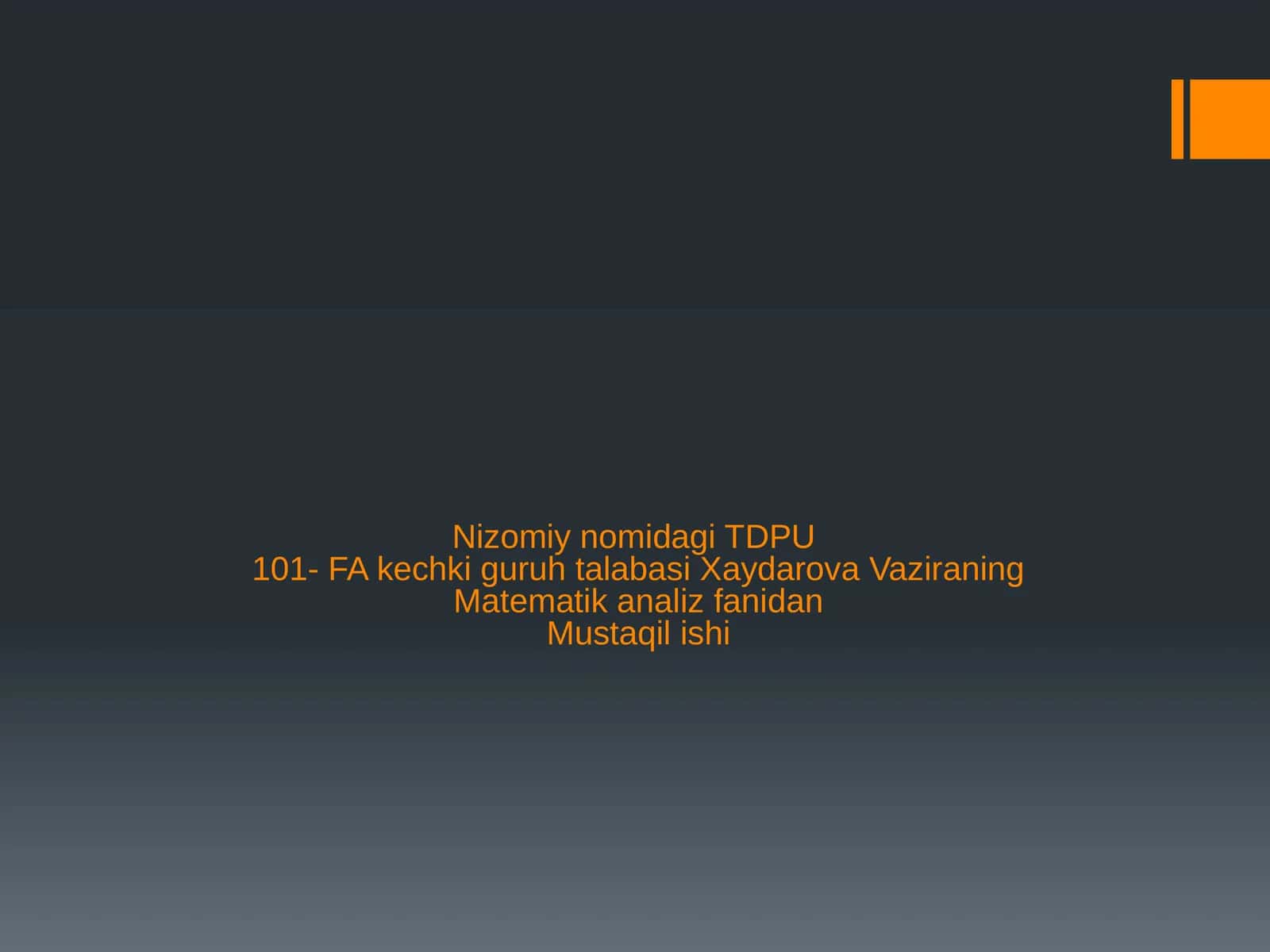 Haqiqiy sonlarning moduli va uning asosiy xossalari