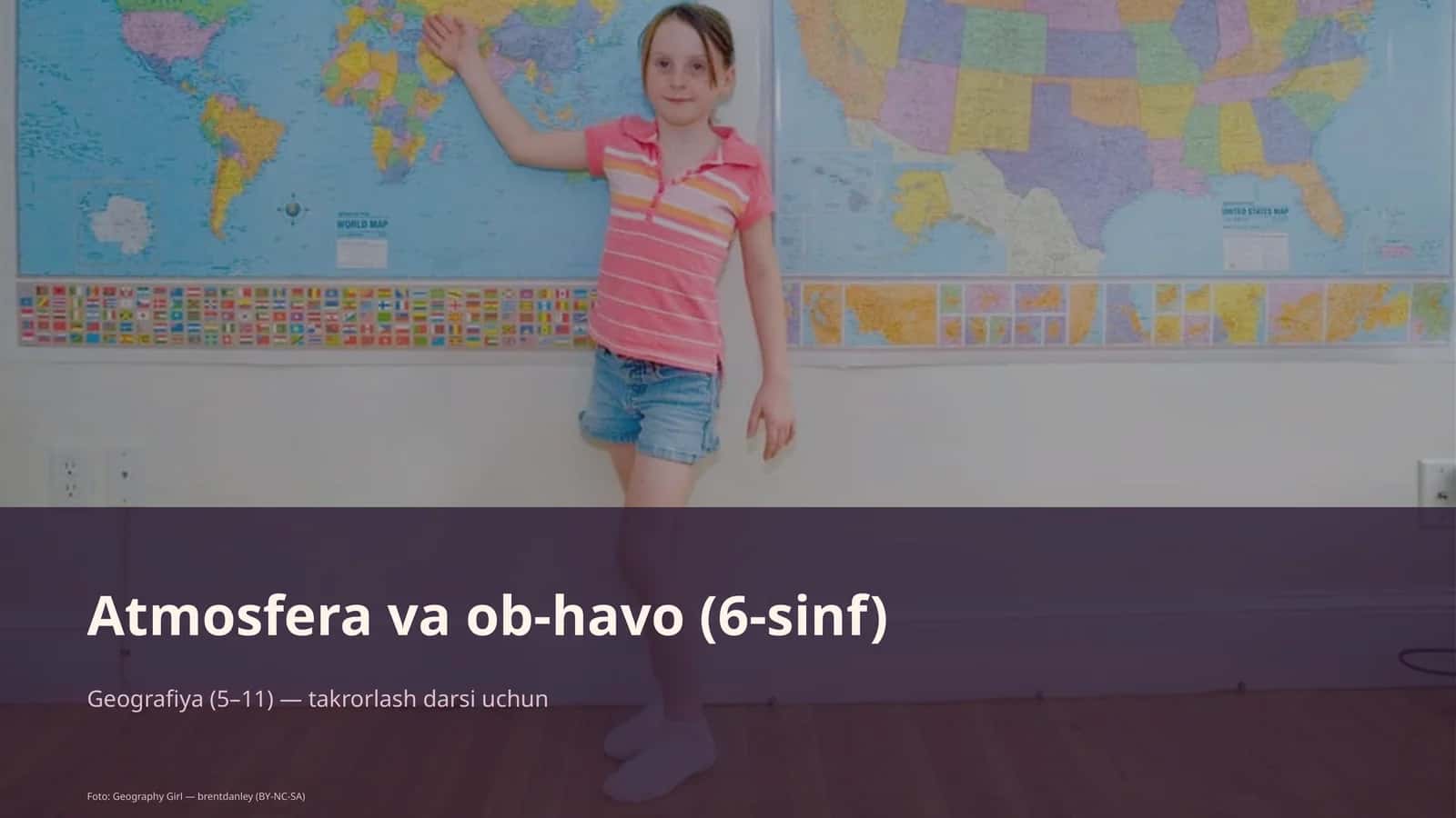 Atmosfera va ob-havo (6-sinf)
