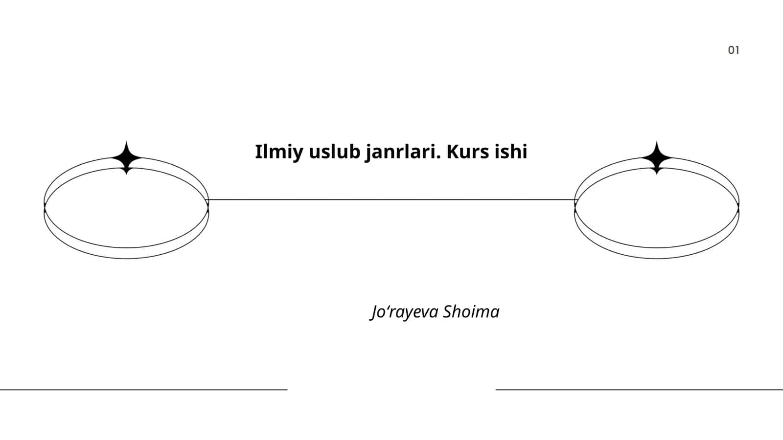 Ilmiy uslub janrlari. Kurs ishi