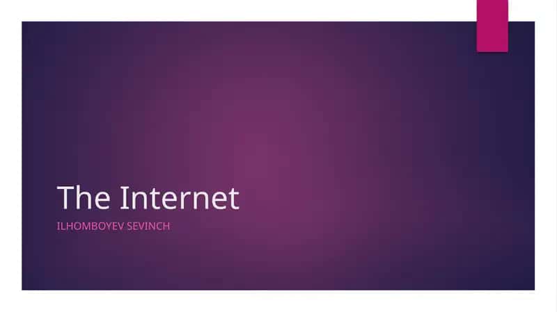 The Internet