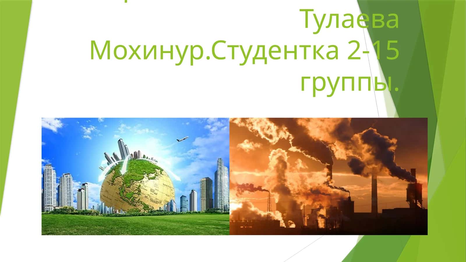 Экологические проблемы Агрохимии
