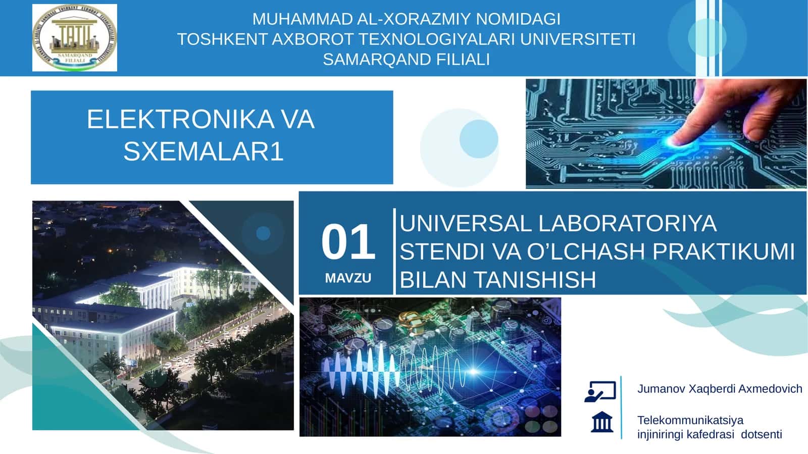 Zamonaviy elektronika va sxemalardagi diskret qurilmalardan integral sxemalargacha rivojlanish tarixiy davrlari va rivojlanishi istiqbollari