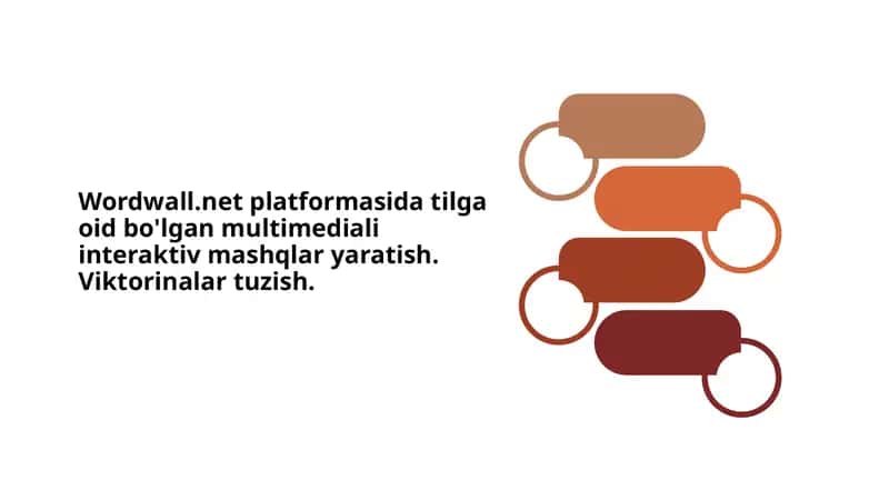 Wordwall.net platformasi interaktiv va multimedia asosidagi ta'lim materiallarini yaratish uchun qulay vositadir, o'qituvchilarga innovatsion yondashuvlarni taklif etadi.