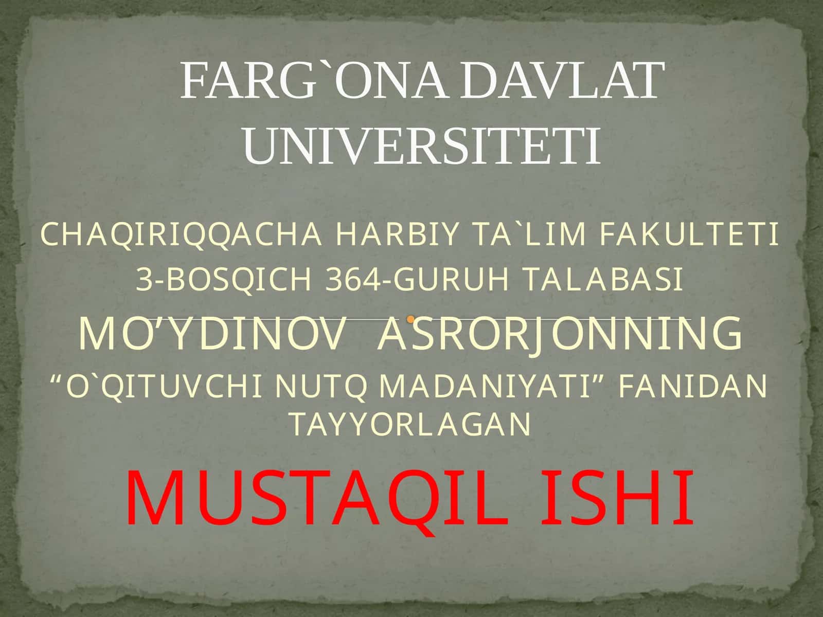 OMMAVIY AHBOROT VOSITALARINING TIL XUSUSIYATLARI